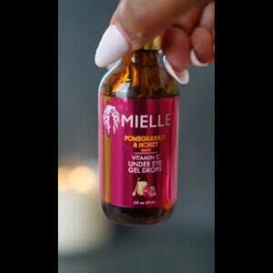 Vitamin C Under Eye Gel Drops Pomegranate & Honey Blend 2 fl oz Health Beauty